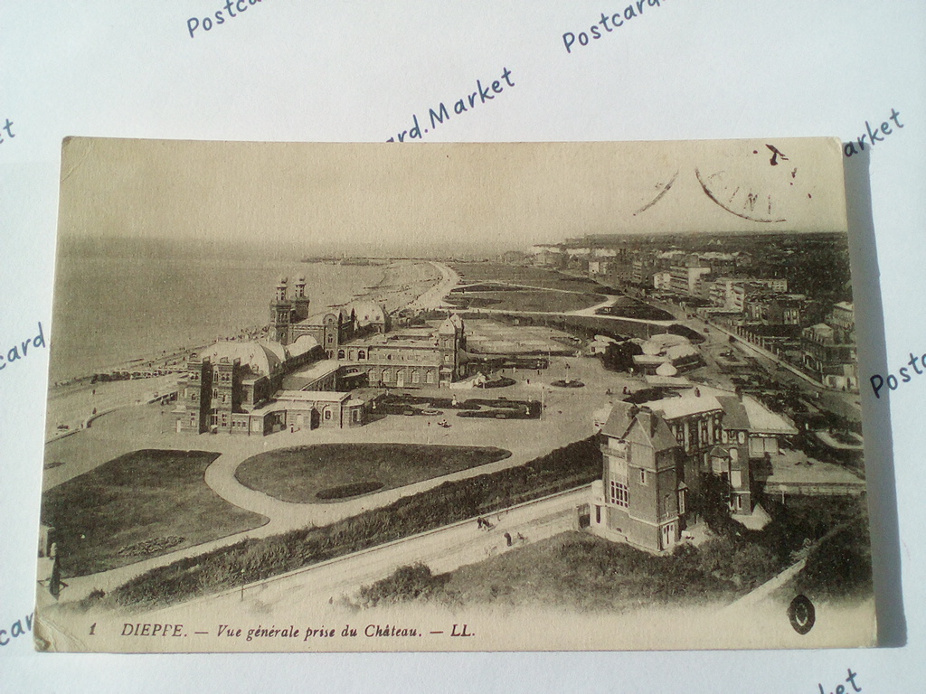 /France/Dieppe/FR_place_19xx_Dieppe. Vue generale prise du Chateau.jpg